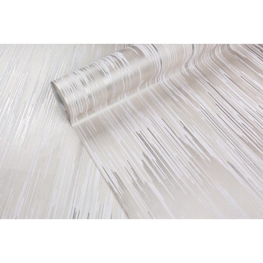 Обои LS Rains decor ДХС-1587/5 серебристо-бежевый 1.06х10.05 м