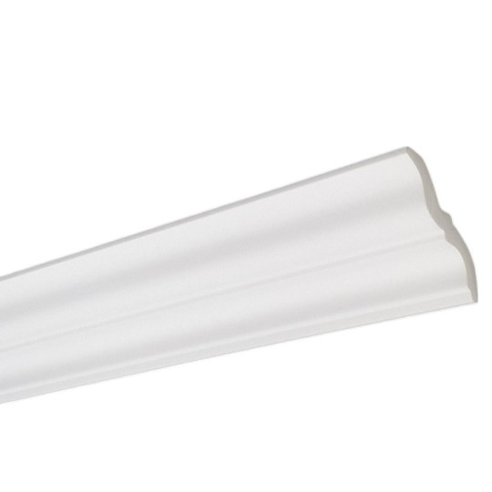 Плинтус для потолка Marbet Е-10/25 2 м 80х87х115 мм