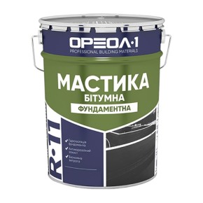 Мастика битумная Ореол-1 фундаментная 25 кг