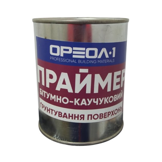 Праймер битумно-каучуковый Ореол-1 0.7 кг