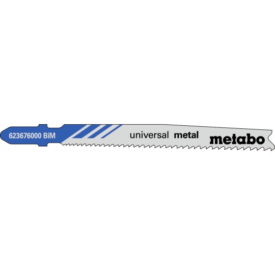 Полотно пилкове для лобзиків Metabo Universal Metal 74 мм (623620000)