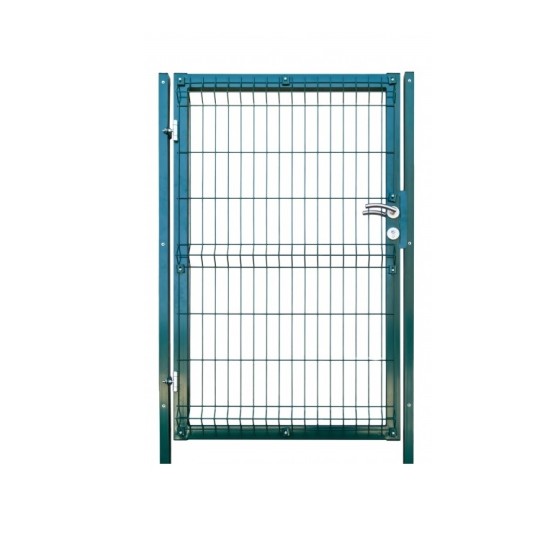Калитка Н-левая 1.78х1 м 4мм/4мм RAL6005