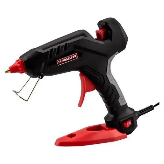 Клеевой пистолет Haisser Professional 150W стержни 11x200 мм (80432)
