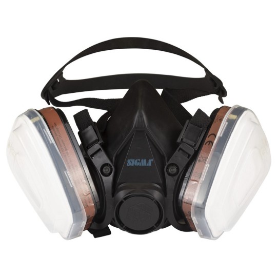 Респіратор Sigma Defender Eco з фільтрами А1 (9417551)