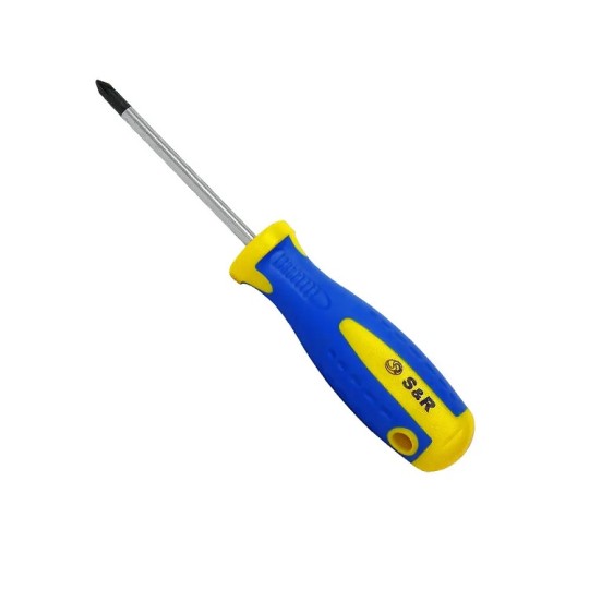 Отвертка крестовая S&R PH 0х75 мм (S2250084071)