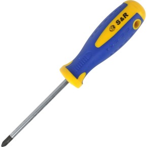 Отвертка крестовая S&R PH 2х100 мм (S2250084073)