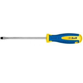 Отвертка плоская S&R SL 5.5х1х100 мм (S2250083063)