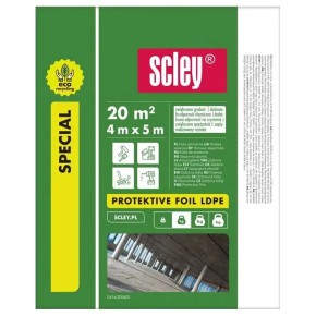 Плівка захисна LDPE EKO 20 мкм 4х5 м (0414-200405)