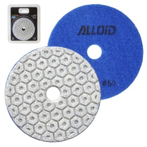 Круг алмазный шлифовальный Alloid Pro Combs 100 мм Р50 (DD-63377)