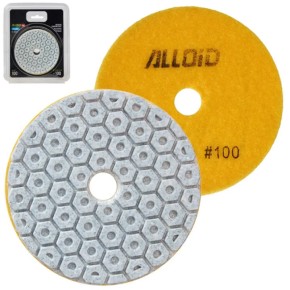 Круг алмазный шлифовальный Alloid Pro Combs 100 мм Р100 (DD-63378)