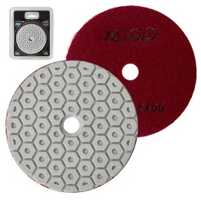 Круг алмазный шлифовальный Alloid Pro Combs 100 мм Р400 (DD-63382)