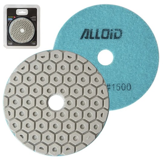 Круг алмазный шлифовальный Alloid Pro Combs 100 мм Р1500 (DD-63384)