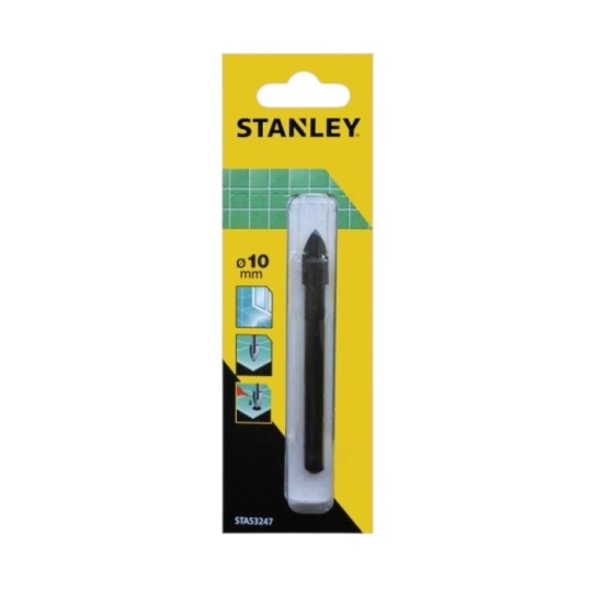 Свердло по склу та керамiцi Stanley 10 мм (STA53247-QZ)
