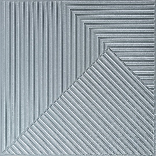 Панель стеновая Sticker Wall 3D 500х500х5 мм Бамбук Серый (S+D) SW-00002878