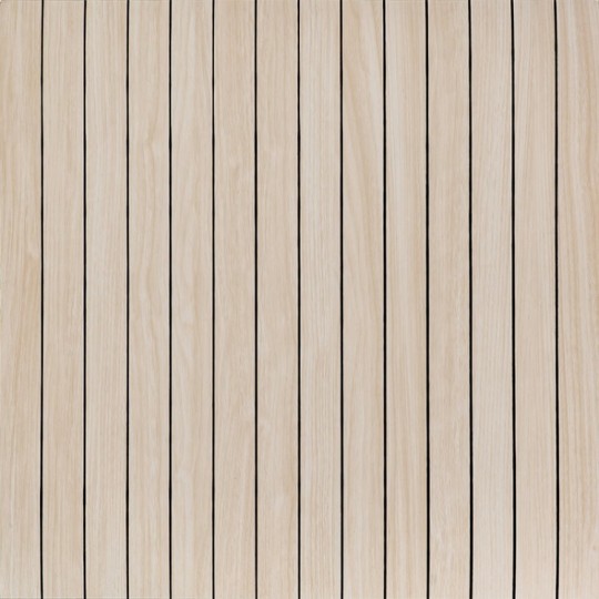 Панель стінова Sticker Wall 3D рейки 600х600х2.8 мм Ясен кремовий (SW-00002199)