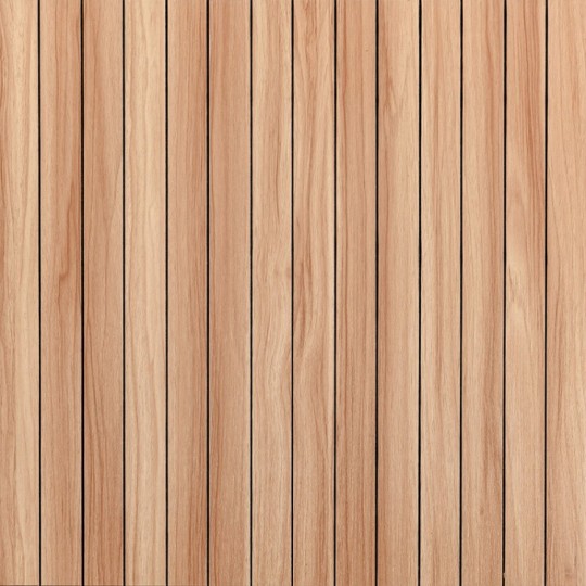 Панель стінова Sticker Wall 3D рейки 600х600х2.8 мм Тік золотистий (SW-00002203)