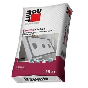 Клей для приклеювання плит утеплення Baumit ThermoKleber,25 кг (54)