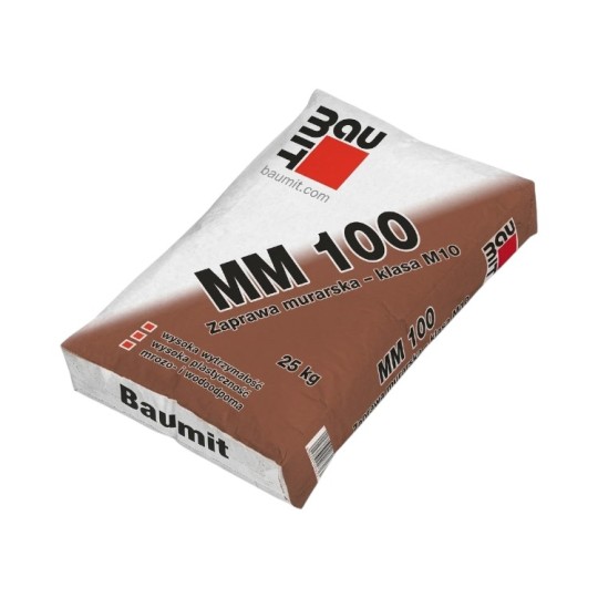 Цементно-вапняна мурувальна суміш Baumit для цегли 25 кг