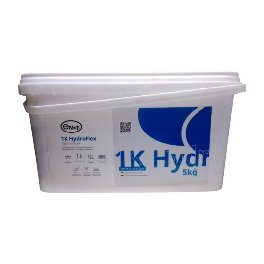 Однокомпонентна гідроізоляція Ельф 1K HydroFlex 5 кг