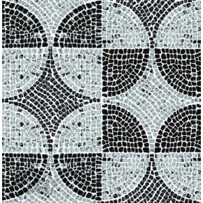 Ковромат Чорно-сіра мозаїка 0.8х15м DT-1056A