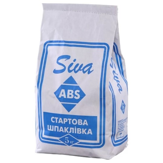 Шпаклівка ABS siva старт 5 кг