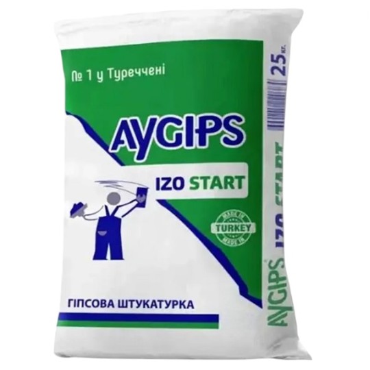Штукатурка стартовая Aygips Izо Start 3 кг