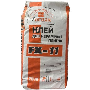 Клей для плитки Fornax FX-11 25 кг