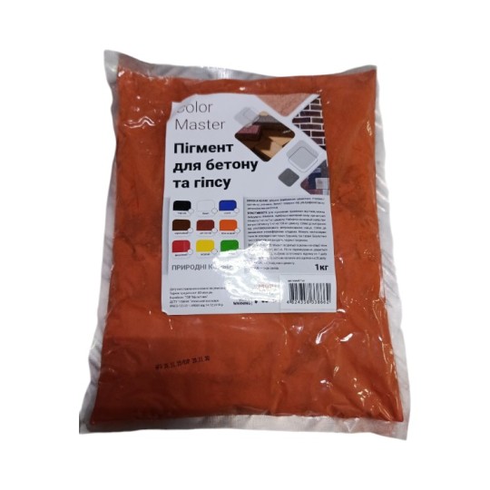 Пігмент неорганічний ColorMaster 1 кг цегельний