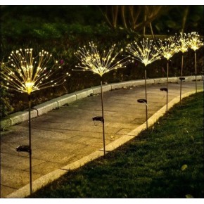 Светильник садово-парковый на солнечной батарее "фейерверк" SLP17