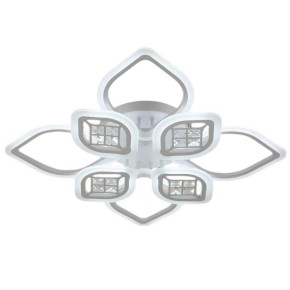Люстра светодиодная Sirius 6168-8 WT 102W