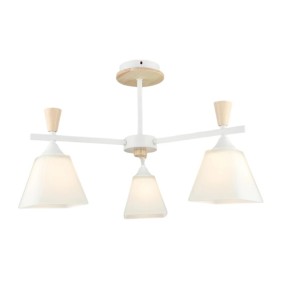 Люстра Sirius B N5663/3 WT+WOOD