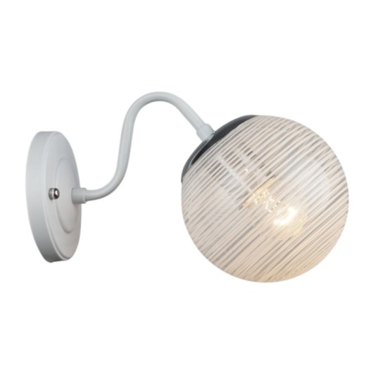 Бра настінне Sirius B N4203/1W WT+CR
