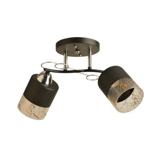 Люстра Sirius Л 8128/2А BK+CR