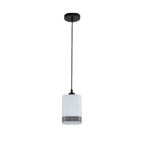 Світильник підвісний Sirius D431-1 BK+WT