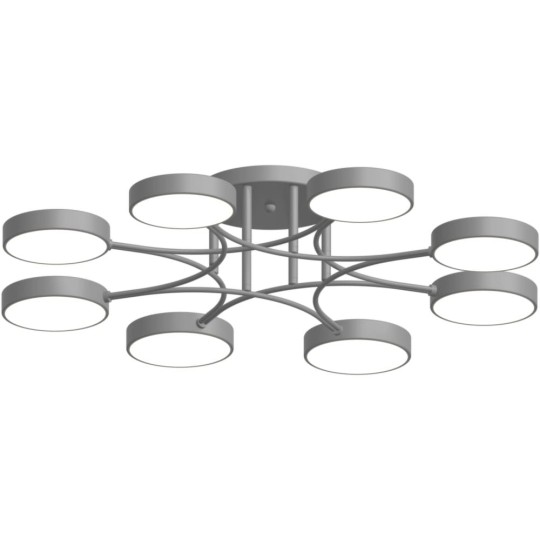 Люстра светодиодная Sirius B XI3266/8 GREY