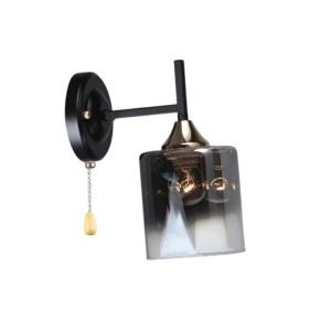 Бра настінне Sirius B N6647/1W BK+FGD