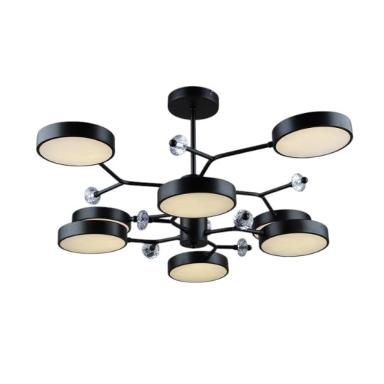 Люстра светодиодная Sirius B N5502/8 BK