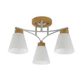 Люстра Sirius L0007-3 WT+Wood