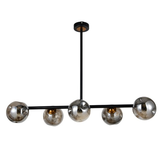 Люстра Sirius DX2108-5 BK+Copper