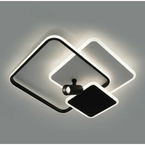 Люстра світлодіодна Eslle Eclipse 95W-3S-1LR WHITE/BLACK (10442)