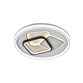 Люстра светодиодная Valeso V X5010 WT+BK