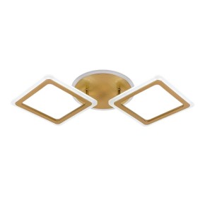 Люстра светодиодная Valeso V T6001-2 Chmpagne gold BU/PK/PL