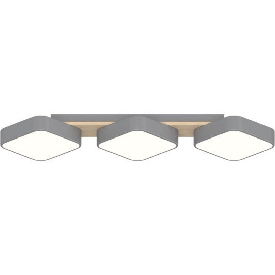 Люстра світлодіодна Valeso B XI3365-3 GREY+WOOD