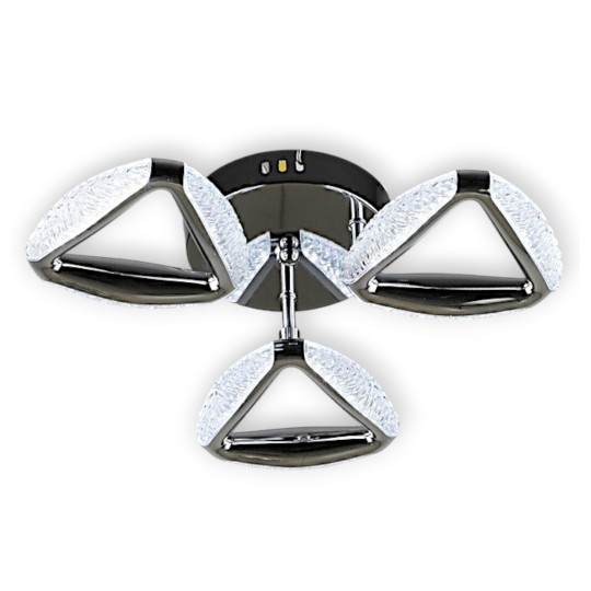 Люстра світлодіодна Sirius B YH1302/3 CH 18 W