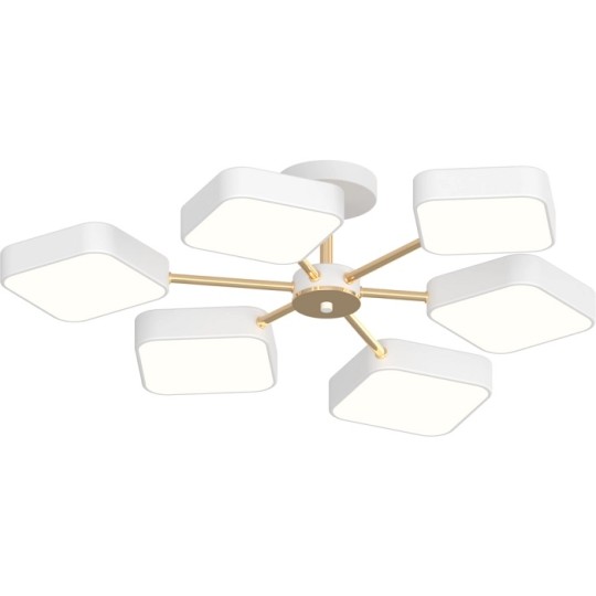 Люстра светодиодная Valeso B XI3351-6 WH+FGD