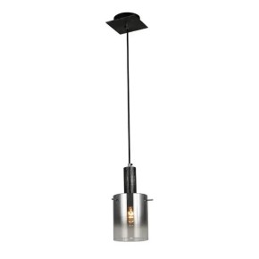 Світильник підвісний Valeso G 07459/1P Matte Black+silver+Chrome