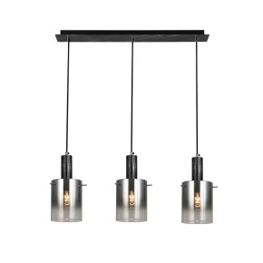 Світильник підвісний Valeso G 07459/3L Matte Black+silver+Chrome