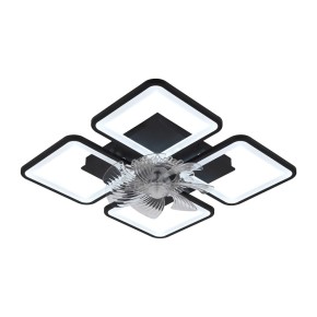 Люстра светодиодная Valeso YZD5007-Fan 84 W BK