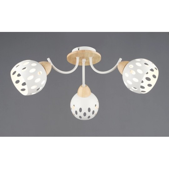 Люстра Sirius B N6655/3 WT+WOOD