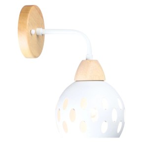 Бра настінне Valeso B N6655/1W WT+WOOD
